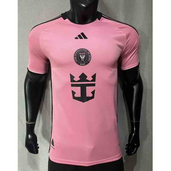 Men 2024 Soccer Jersey Miami Pink